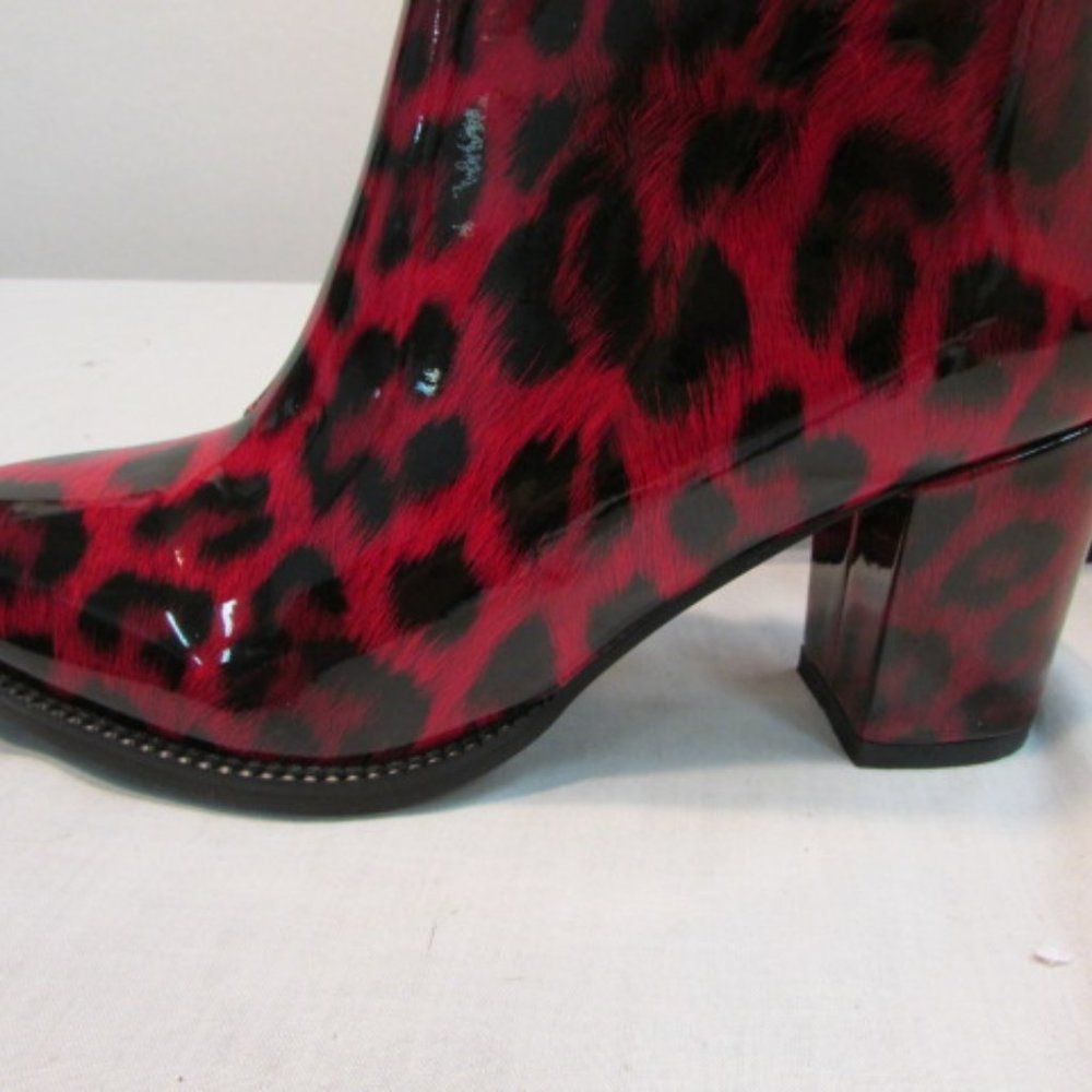 Ninety Union Milano Red Ankle Booties - Picture 5 of 12